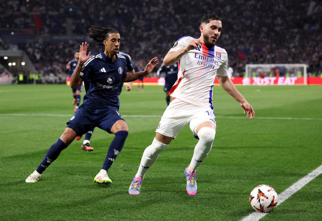 Olympique Lyonnais v Manchester United - UEFA Europa League 2024/25 Quarter Final First Leg
