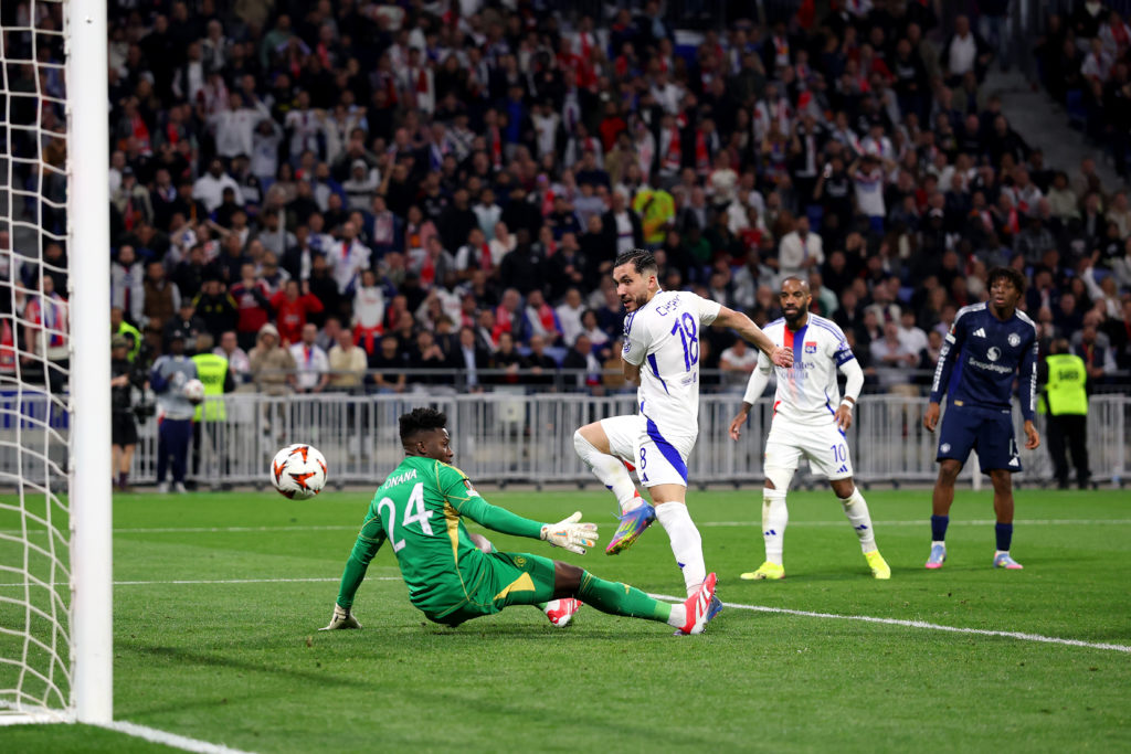 Olympique Lyonnais v Manchester United - UEFA Europa League 2024/25 Quarter Final First Leg