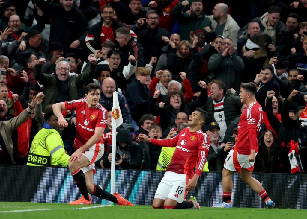 Manchester United v Olympique Lyonnais - UEFA Europa League 2024/25 Quarter Final Second Leg