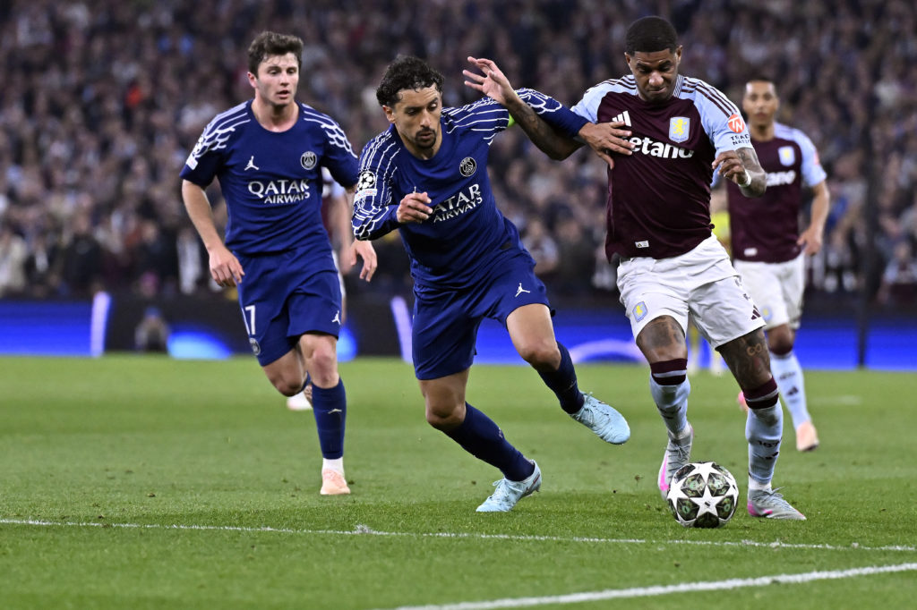 Aston Villa FC v Paris Saint-Germain - UEFA Champions League 2024/25 Quarter Final Second Leg