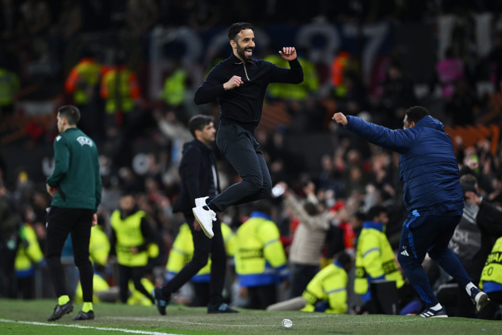 Manchester United v Olympique Lyonnais - UEFA Europa League 2024/25 Quarter Final Second Leg