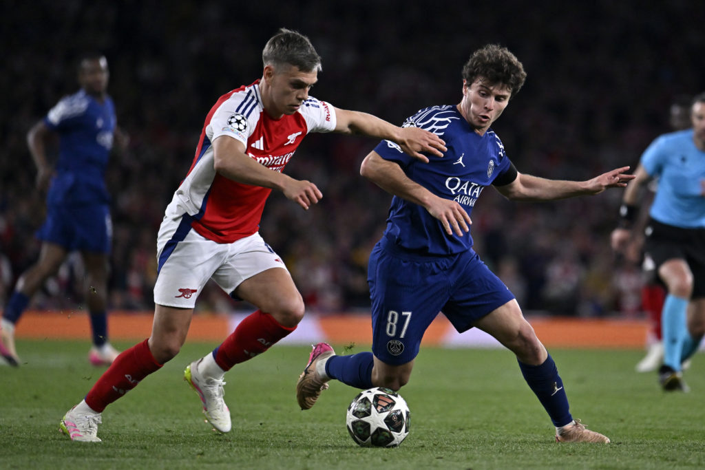 Arsenal FC v Paris Saint-Germain - UEFA Champions League 2024/25 Semi Final First Leg