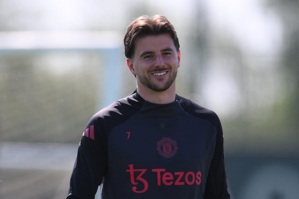 Manchester United Training Session And Press Conference - UEFA Europa League 2024/25 Semi Final First Leg