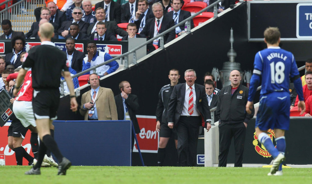 FA Cup sponsored by e.on Semi-Final Everton v Manchester United