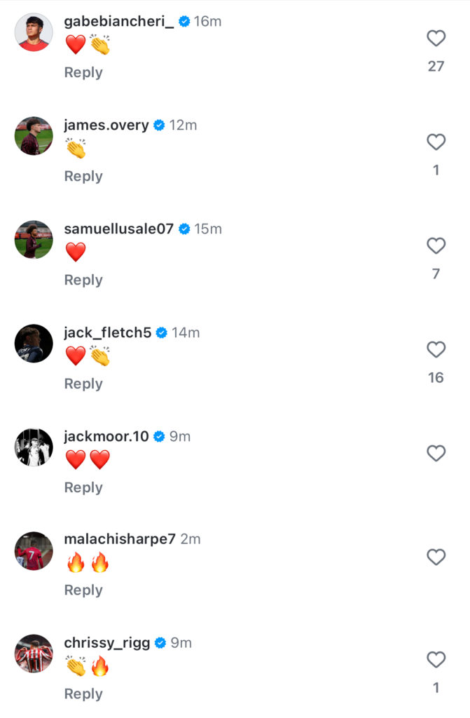 Harry Amass instagram responses