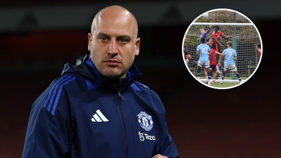 Adam Lawrence, Head of Youth Player Development during the FA Youth Cup Quarter Final match between Arsenal U18 and Manchester United U18 at Emirat...