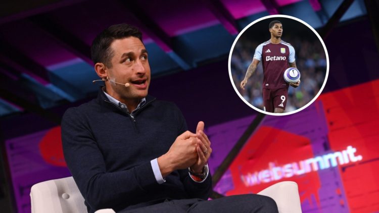 Transfer expert David Ornstein and Aston Villa forward Marcus Rashford