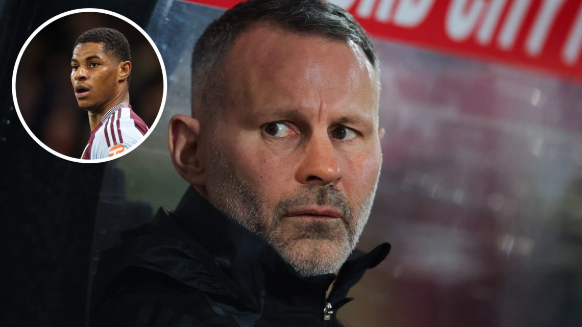Ryan Giggs split image with Marcus Rashford