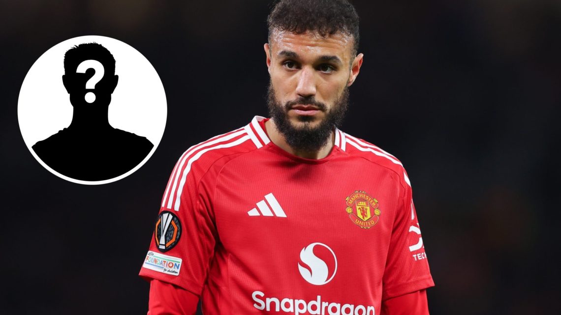Noussair Mazraoui split image with mystery