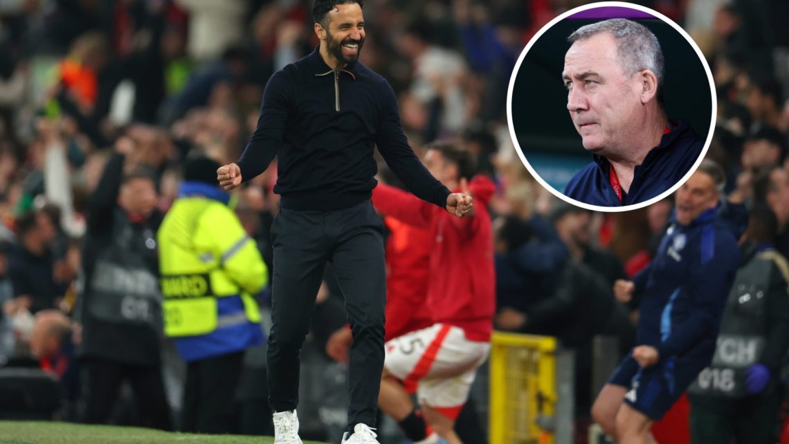 Ruben Amorim split image with Rene Meulensteen