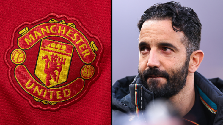 Manchester United head coach / manager Ruben Amorim during the UEFA Europa League 2024/25 Quarter Final Second Leg match between Manchester United ...