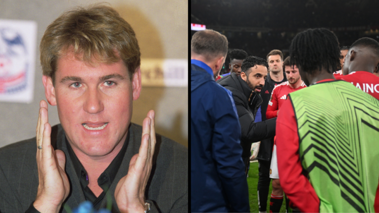 Crystal Palace chairman Simon Jordan answers questions during a press conference held to announce Trevor Francis being named manager at Selhurst Pa...