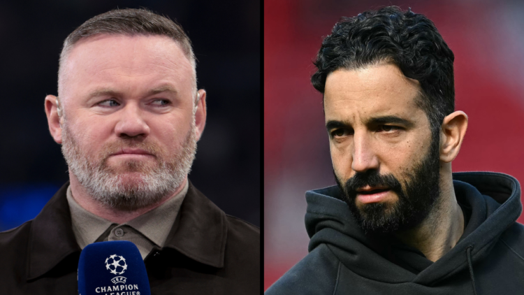 Wayne Rooney comments for Amazon the UEFA Champions League 2024/25 Quarter Final Second Leg football match between Aston Villa FC and Paris Saint-G...