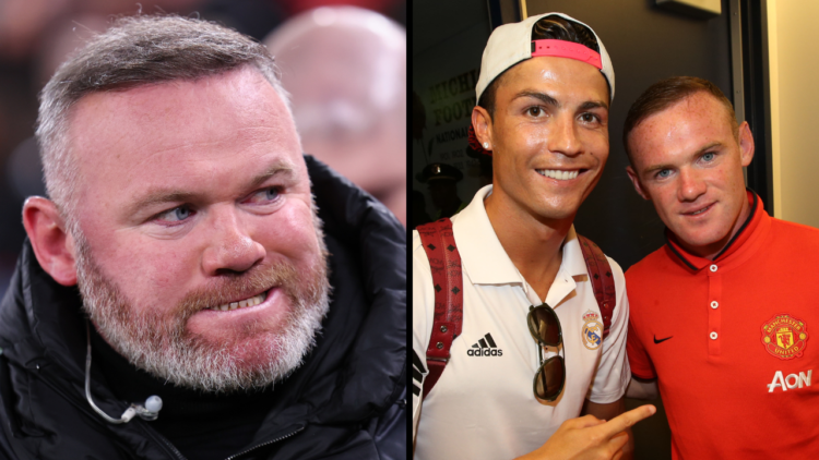 Wayne Rooney during the UEFA Champions League 2024/25 UEFA Champions League 2024/25 Round of 16 Second Leg match between Liverpool FC and Paris Sai...