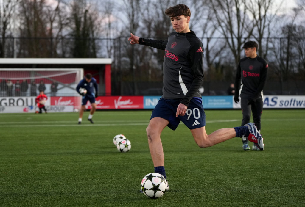 Daniel Armer in training