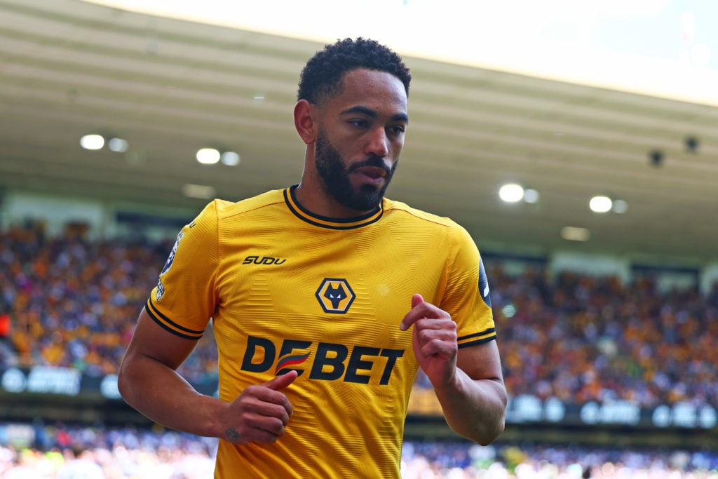 Matheus Cunha of Wolverhampton Wanderers looks on during the Premier League match