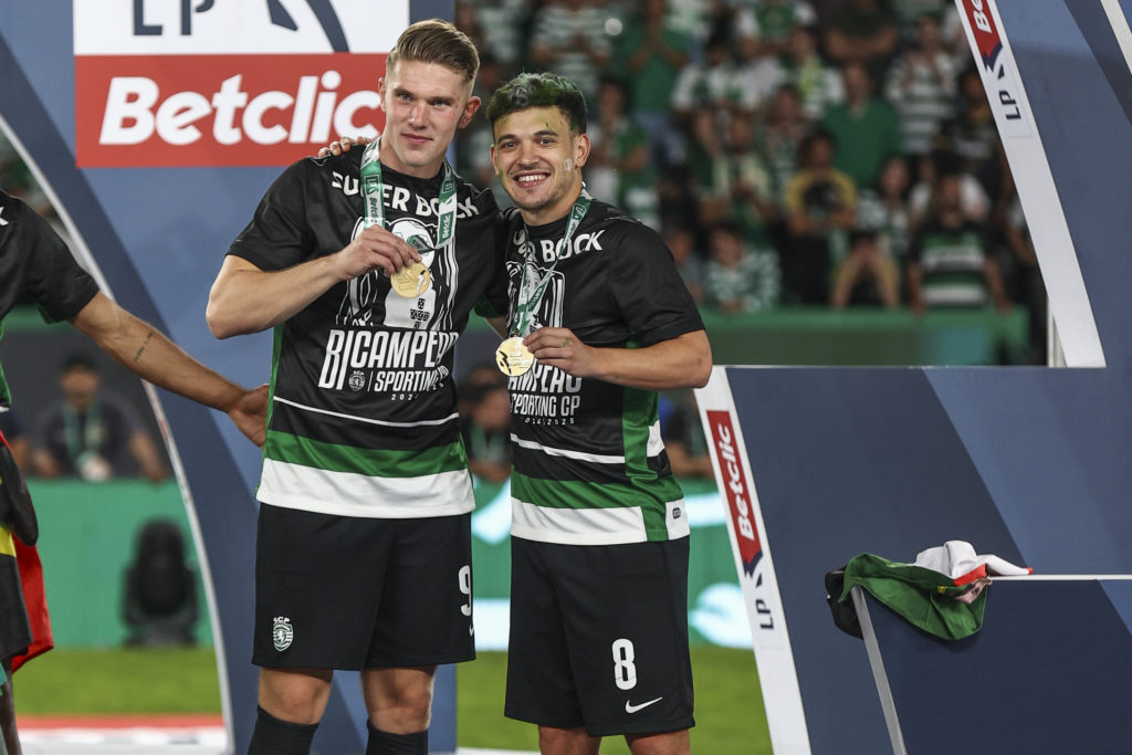 Liga Portugal Betclic Champions Trophy Celebrations with Viktor Gyokeres and Pedro Goncalves