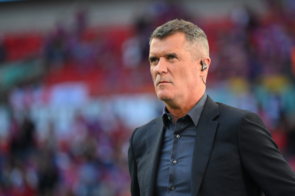 Former Manchester United captain Roy Keane during Crystal Palace v Manchester City - Emirates FA Cup Final
