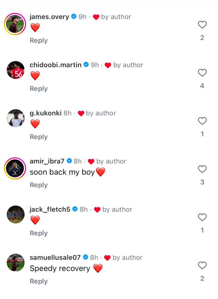 Responses to Dante Plunkett Instagram