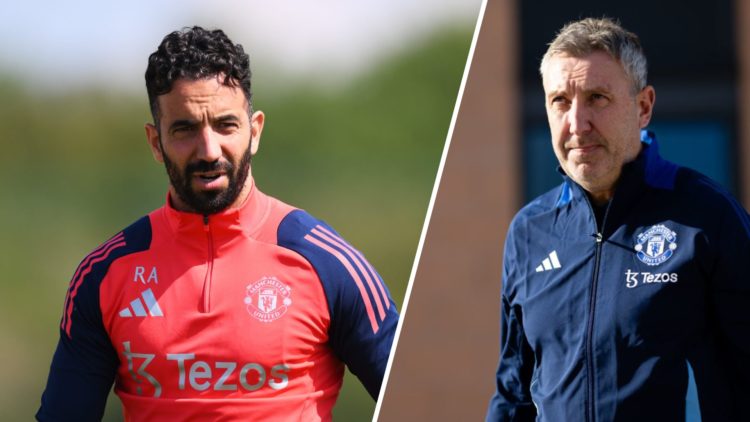 Ruben Amorim and Jason Wilcox split
