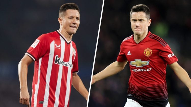 Ander Herrera split for Athletic Club, split with for Man Utd