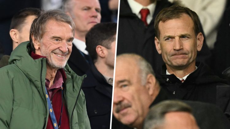 Dan Ashworth split image Sir Jim Ratcliffe