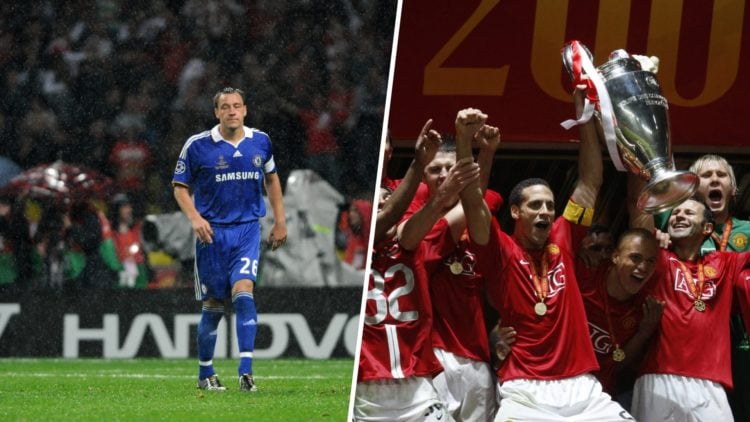 John Terry split image Moscow 2008
