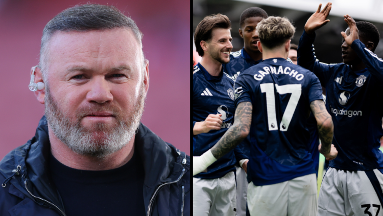 Amazon Prime pundit Wayne Rooney during the UEFA Champions League 2024/25 Semi Final First Leg match between Arsenal FC and Paris Saint-Germain at ...