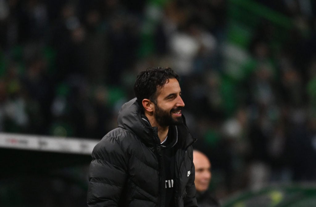 Manager Rúben Amorim of Sporting reacts during the Liga Portugal Bwin match between Sporting CP and Sporting Braga
