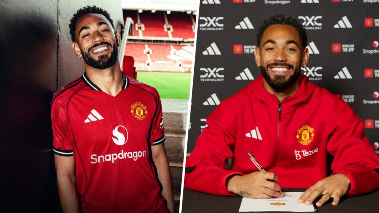 Matheus Cunha split image signing contract