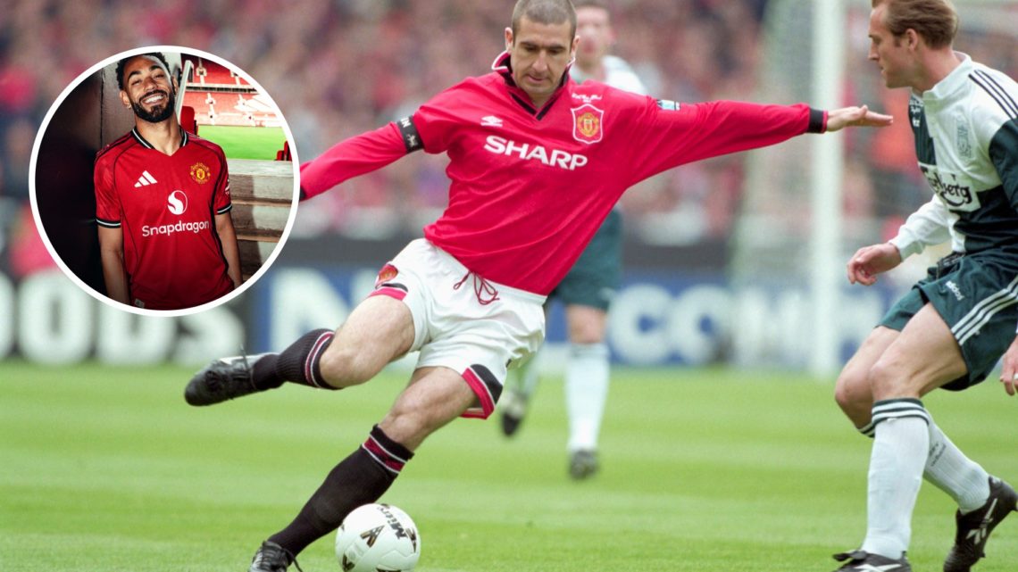 Eric Cantona playing for Man Utd, Matheus Cunha unveiling as Man Utd player
