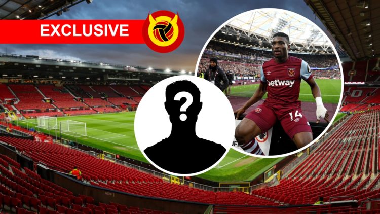 Old Trafford background, Mohamed Kudus celebrates, mystery player and Exclusive tag
