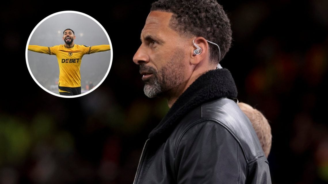 Rio Ferdinand as analyst, Matheus Cunha celebrates for Wolves