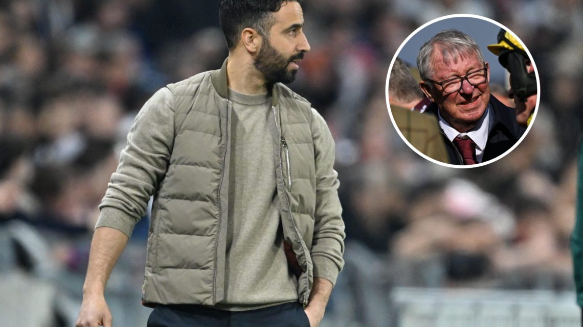 Ruben Amorim Man Utd manager against Lyon, Sir Alex Ferguson at Cheltenham horse racing festival
