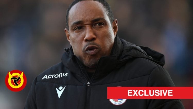 Paul Ince split image with exclusive banner