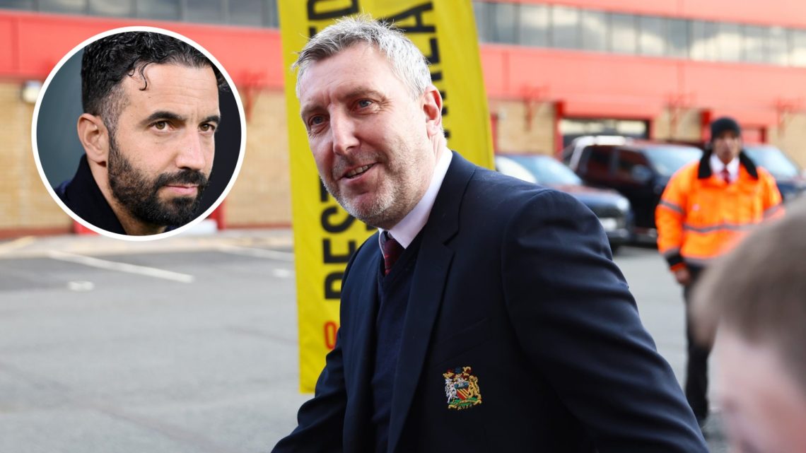 Jason Wilcox Man Utd sporting director, Ruben Amorim Man Utd manager
