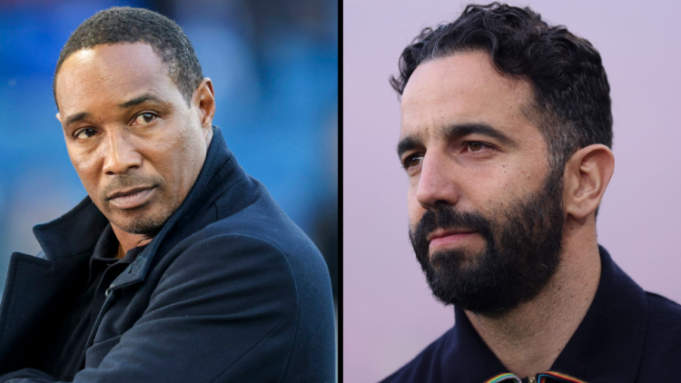 Paul Ince and Ruben Amorim