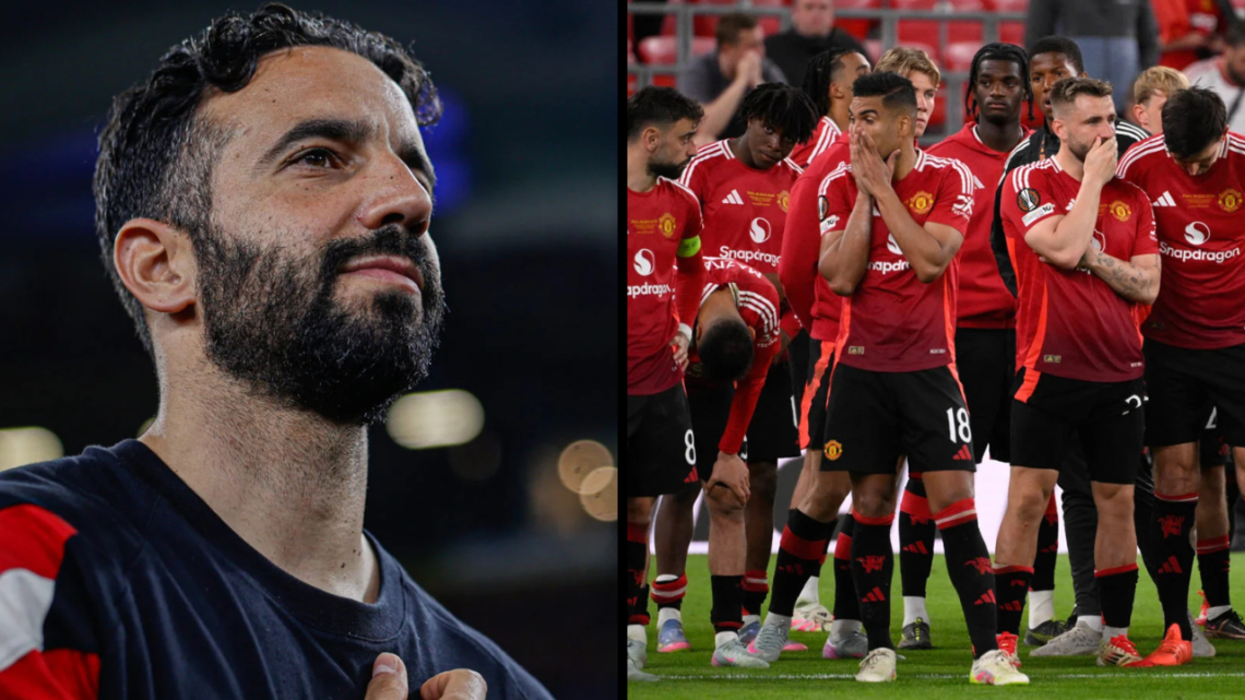 Manchester United Head Coach and Manager Ruben Amorim looks at the crowd ahead of the match between Manchester United and ASEAN All Stars at Bukit ...
