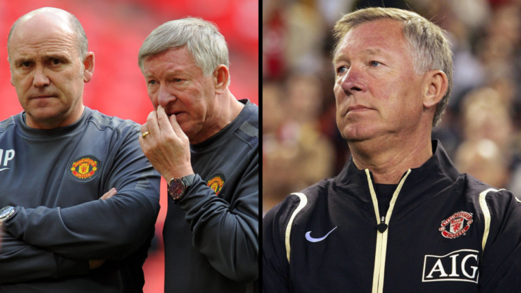 Manchester United Manager Sir Alex Ferguson looks on during the Vodacom Challenge match between Kaizer Chiefs and Manchester United at Newlands Sta...