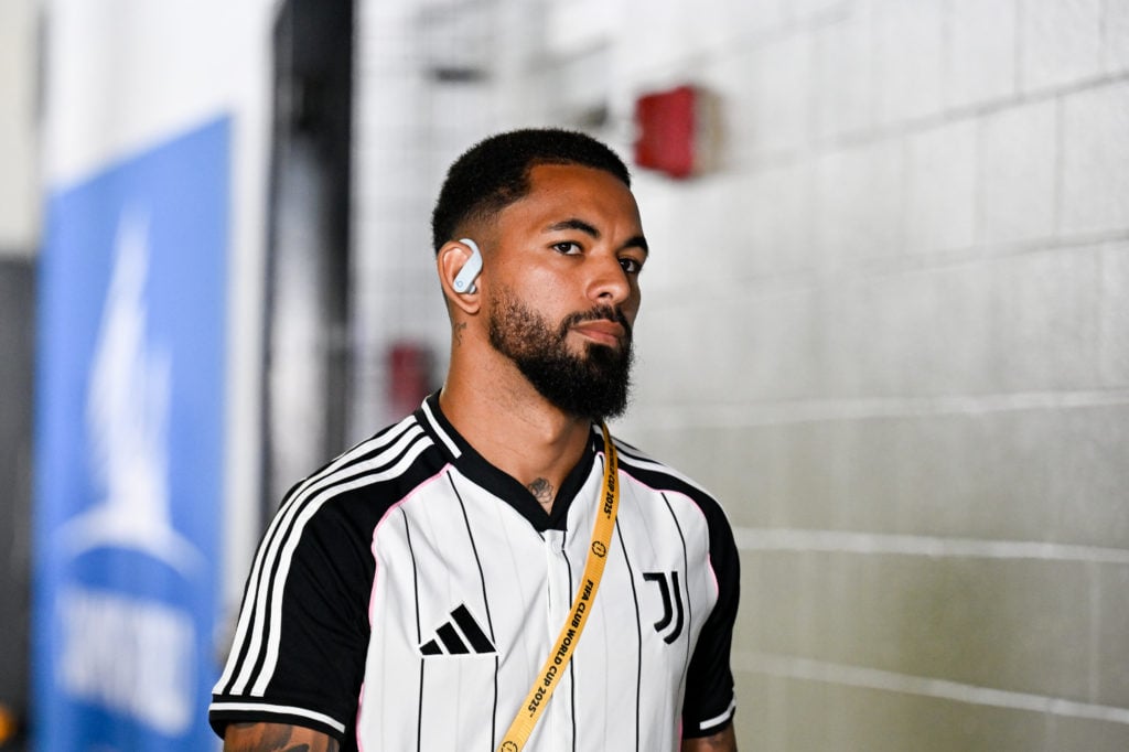Douglas Luiz preparing to face Man City on pre-season with Juventus.