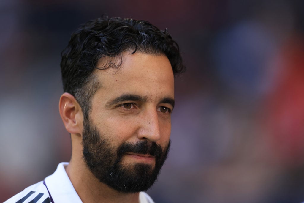 Ruben Amorim in Stockholm for pre-season