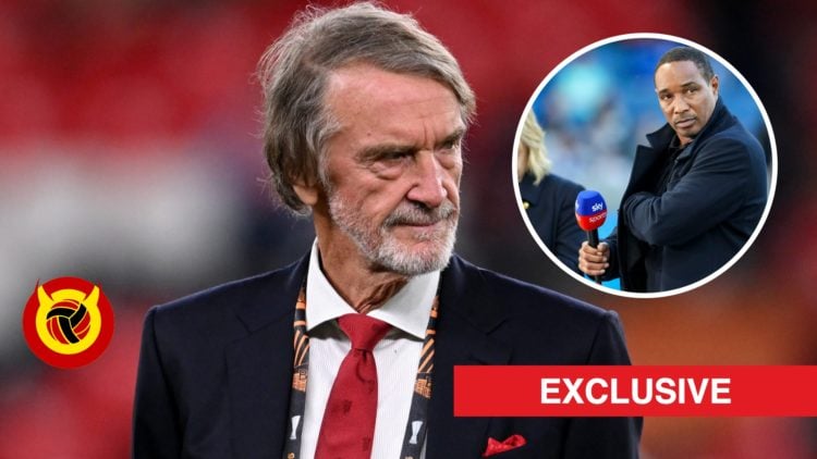 Sir Jim Ratcliffe split image with Paul Ince