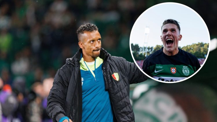 Nani split image with Viktor Gyokeres