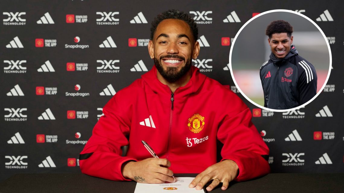 Matheus Cunha split image with Marcus Rashford