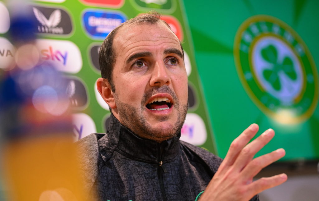 Republic of Ireland Training Session and Press Conference