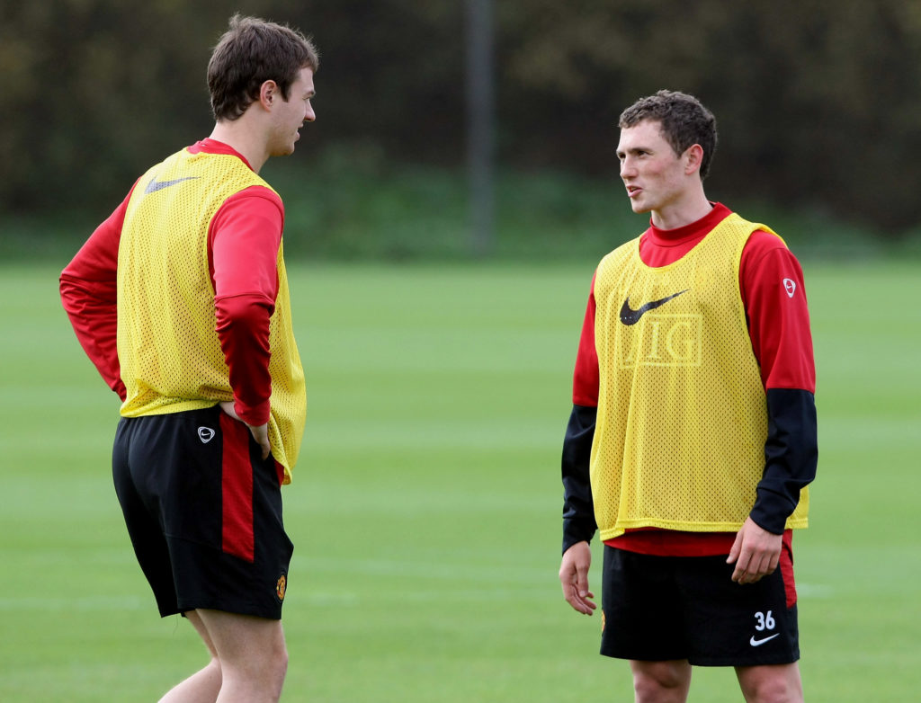 Corry Evans and brother Jonny Evans