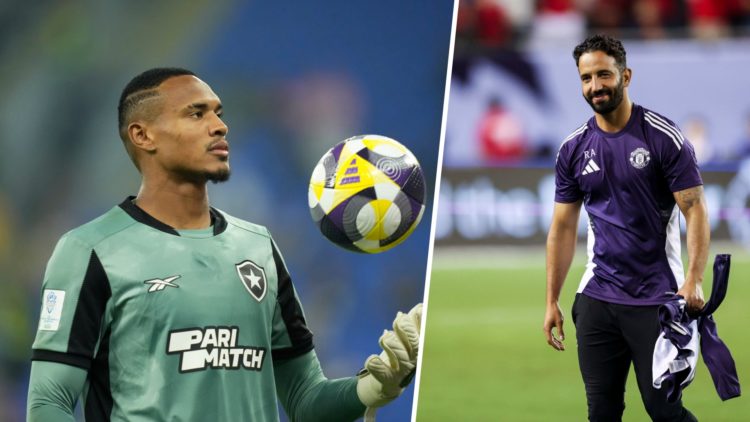 John Victor split image with Ruben Amorim