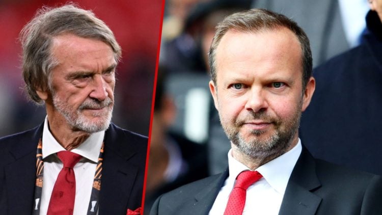 Sir Jim Ratcliffe, split with Ed Woodward
