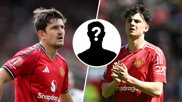 Harry Maguire split image with Tyler Fredricson