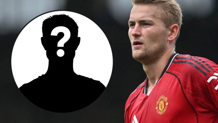 Matthijs de Ligt during the Premier League match between Fulham and Manchester United at Craven Cottage in 2025 in London, England.